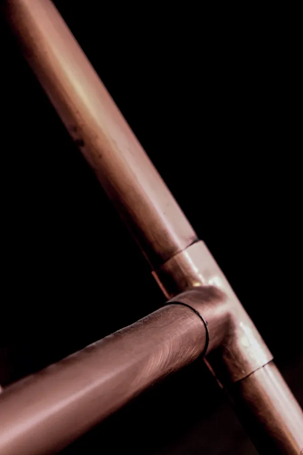 Copper refrigerant pipe